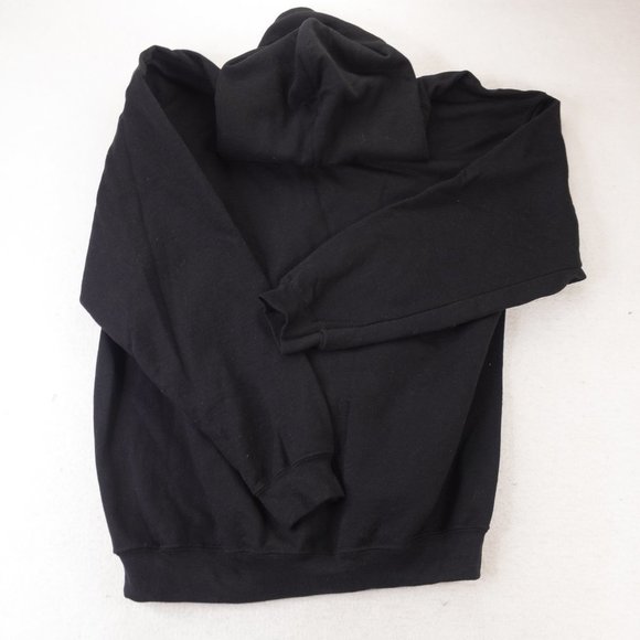 Sun Soldado Mens Sweater Black Large Gothic Hoodies Long Sleeve Pullover #0116 - Picture 2 of 9